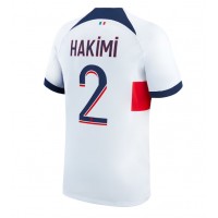 Stroje piłkarskie Paris Saint-Germain Achraf Hakimi #2 Koszulka Wyjazdowej 2023-24 Krótki Rękaw